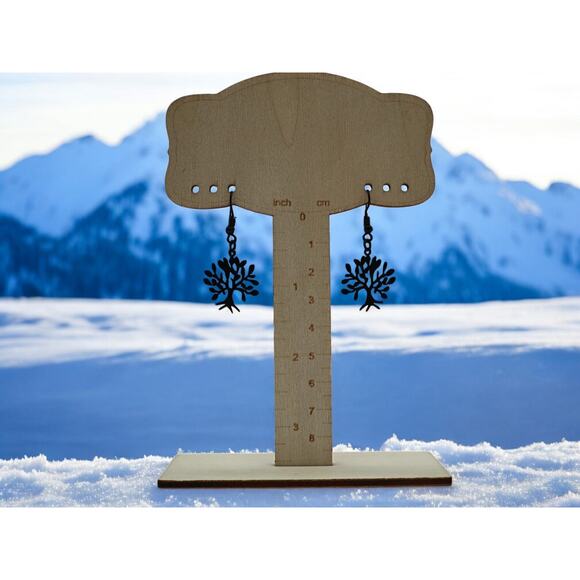 Beautiful tree of life earrings...... Elevate your style.. - Picture 3 of 3